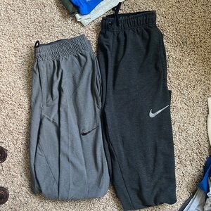Pair of Nike joggers